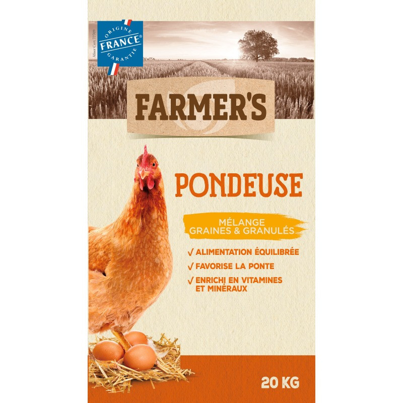 Alimentation complète pour poule pondeuse 20Kg