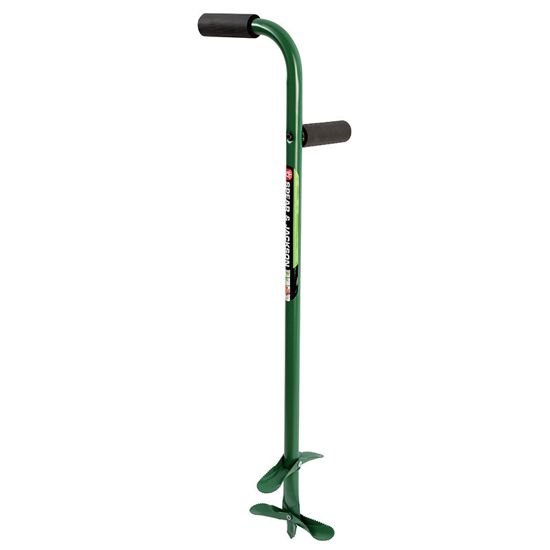 Mélangeur de compost à deux poignées