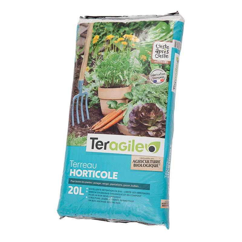 Sac de terreau horticole