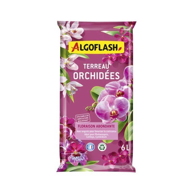 Terreau Algoflash 6l Pour Orchidées